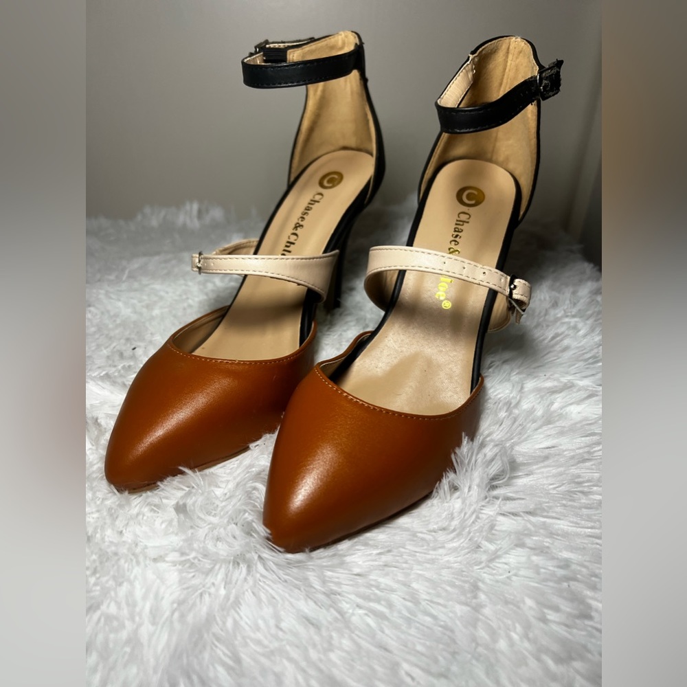 Beautiful multi-color pumps